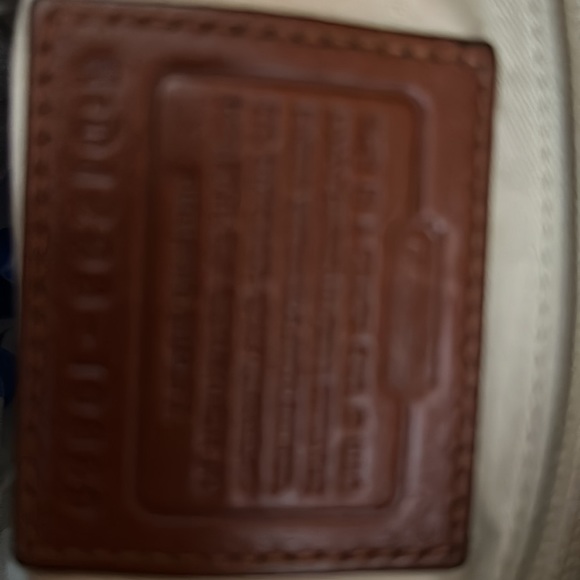 Coach brown leather crossbody bag - Picture 4 of 5